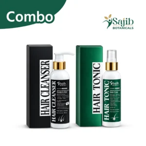 Ayurvedic Hair Care Combo – 100ml (Tonic + Cleanser)